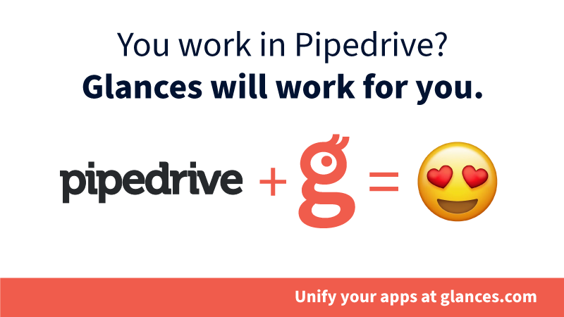 Integrate Pipedrive with Glances