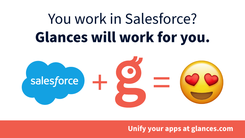 Integrate Salesforce with anything by using Glances